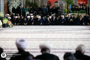 آیین خطبه&zwnj;خوانی شب عاشورای حسینی در حرم مطهر رضوی -2