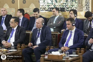 دیدار شرکت کنندگان بیست و هشتمین اجلاسیه سازمان اکو با تولیت آستان قدس رضوی-1