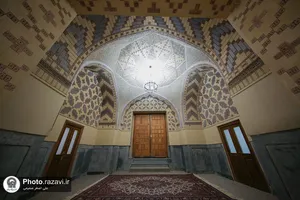 آیین بازگشایی بنای تاریخی مدرسه دو درب