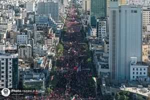 تشییع پیکر رهبر شهید انقلاب در مشهد مقدس-1