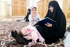 بانوان زائر حرم