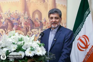 آیین بازگشایی نمایشگاه &laquo;فرنود هشت&raquo;