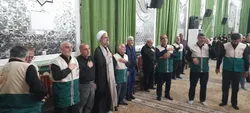 اجتماع بزرگ خادم‌یاران رضوی در شبستان امامزاده عبدالله گرگان + تصاویر