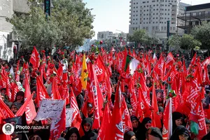 سوگواری زنان محله نوغان در سالروز شهادت امام هشتم علیه&zwnj;السلام