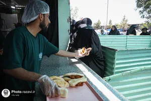 موکب میقات&zwnj;الرضا علیه&zwnj;السلام فراشان حرم مطهر رضوی