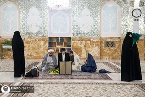 با اجازه امام رضا &laquo;بـــــــــــــــــله&raquo;