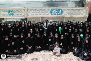 حضور تولیت آستان قدس رضوی در موکب حضرت نجمه سلام الله علیها