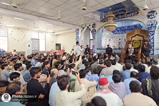 ٹیچرکی ڈے کی مناسبت سے منعقدہ تقریب میں ’’زیر سایہ خورشید‘‘ کاروان کی شرکت