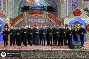 محفل شعر هنرمندان سوره در صحن قدس حرم مطهر رضوی
