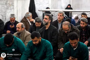 گرامیداشت شهدای حمله تروریستی کرمان در حرم مطهر رضوی