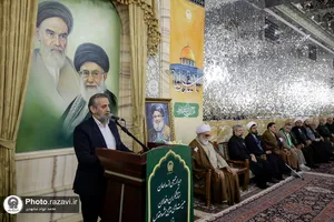 دیدار جمعی از مداحان با تولیت آستان قدس رضوی