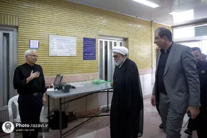 بازدید تولیت آستان قدس رضوی از مواکب دهه آخر صفر