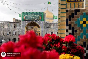 حال و هوای حرم مطهر رضوی در ایام میلاد امام حسن مجتبی علیه&zwnj;السلام
