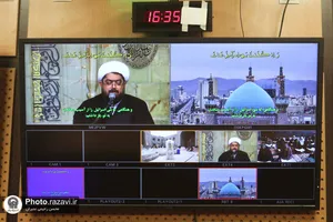 پوشش تصویری محافل قرآنی حرم مطهر رضوی