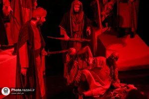نمایش آئینی &laquo;آهوان&raquo;