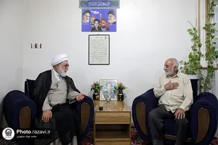 دیدار تولیت آستان قدس رضوی با خانواده شهید سجادی پویا