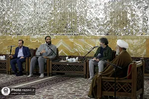 دیدار معاون و مدیران سیمای صدا و سیمای جمهوری اسلامی با تولیت آستان قدس رضوی