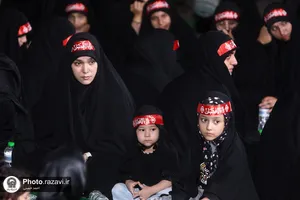 سفره حضرت رقیه سلام الله علیها در مشهد-2