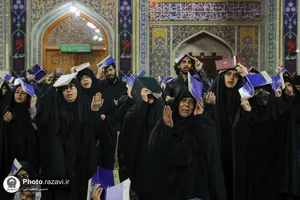 مراسم احیا شب بیست و یکم ماه مبارک رمضان در حرم مطهر رضوی - 1