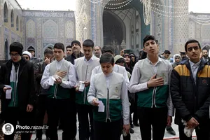 غبارروبی مسجد جامع گوهرشاد