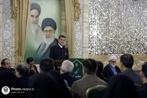مراسم معارفه مدیرعالی حرم مطهر رضوی