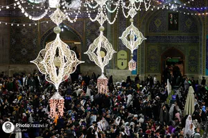 مراسم تحویل سال 1402 در حرم مطهر رضوی - 1