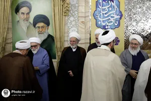 عمامه&zwnj;گذاری طلاب حوزه علمیه خراسان