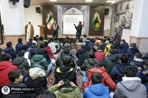 تشرف دانش آموزان استعداد درخشان مشهد به حرم مطهر رضوی