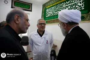 بازدید تولیت آستان قدس رضوی از مواکب دهه آخر صفر