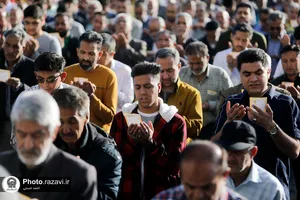 اقامه نماز عید سعید فطر در حرم مطهر رضوی - 1