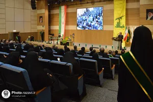 آیین گلریزان لبنان در پناه امام رئوف