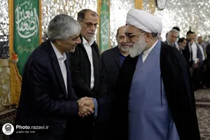 دیدار جمعی از ورزشکاران با تولیت آستان قدس رضوی