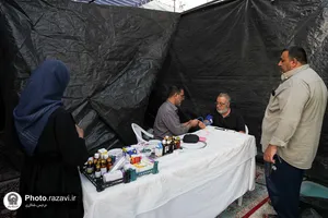مواکب خدمت&zwnj;رسان دهه آخر صفر در مشهد-1
