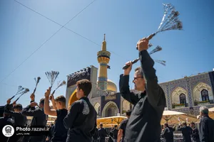 عزاداری رحلت پیامبر اکرم(ص) و شهادت امام حسن مجتبی(ع) در مشهد