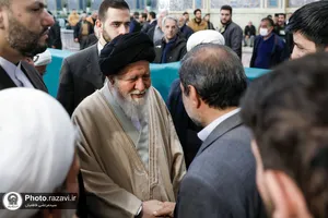 گرامیداشت حماسه 9 دی در حرم مطهر رضوی