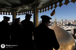 آیین صلا در حرم مطهر رضوی