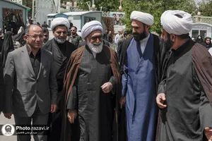 حضور تولیت آستان قدس رضوی در امامزادگان سید یاسر و ناصر علیهم السلام مشهد