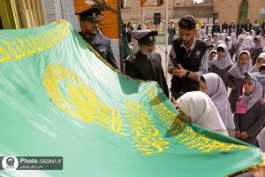 چهارشنبه های امام رضایی در دبستان دخترانه عترت