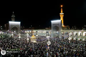 مراسم تحویل سال 1402 در حرم مطهر رضوی - 2