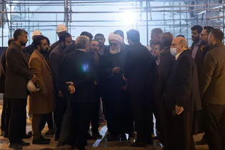 بازدید تولیت آستان قدس رضوی از پروژه‌های عمرانی حرم مطهر