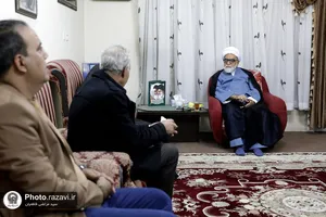 دیدار تولیت آستان قدس رضوی با خانواده شهدا و جانبازان