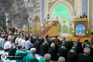 سخنرانی قائم مقام تولیت آستان قدس رضوی در خطبه های پیش از نماز جمعه مشهد