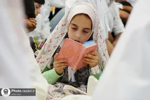 جشن تکلیف نوجوانان سوریه&zwnj;ای در حرم مطهر رضوی