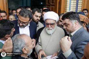 سخنرانی تولیت آستان قدس رضوی در جمع مردم سرخس