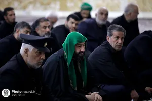 دیدار جمعی از موکبداران دهه آخر صفر با تولیت آستان قدس رضوی