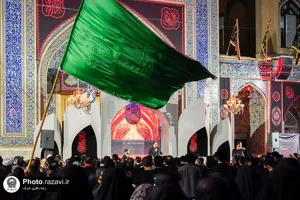 عزاداری هیئت&zwnj;های مذهبی خراسان شمالی در حسینیه حرم