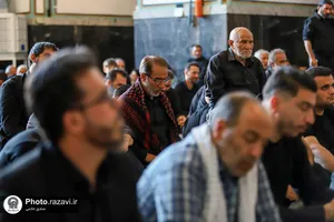 عزاداری هیئت های مذهبی سراسر کشور در حسینیه حرم