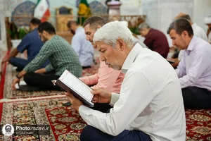 تشرف تیم کوهنوردی استان خراسان رضوی به حرم امام رضا علیه&zwnj;السلام