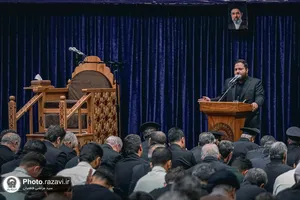 عزاداری روز عاشورای حسینی با حضور تولیت آستان قدس رضوی