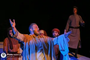 نمایش آئینی &laquo;آهوان&raquo;